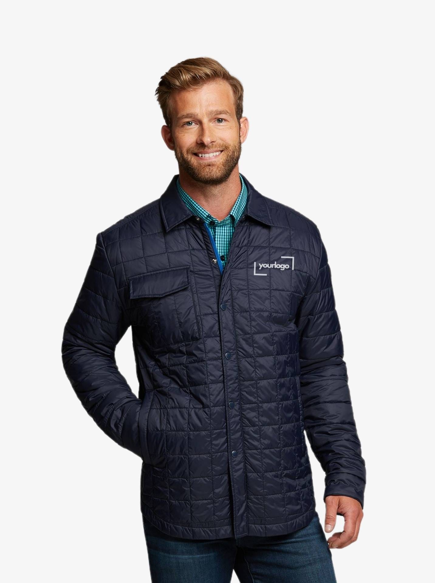 Rainier Pimaloft® Eco Insulated Quilted Shirt Jacket