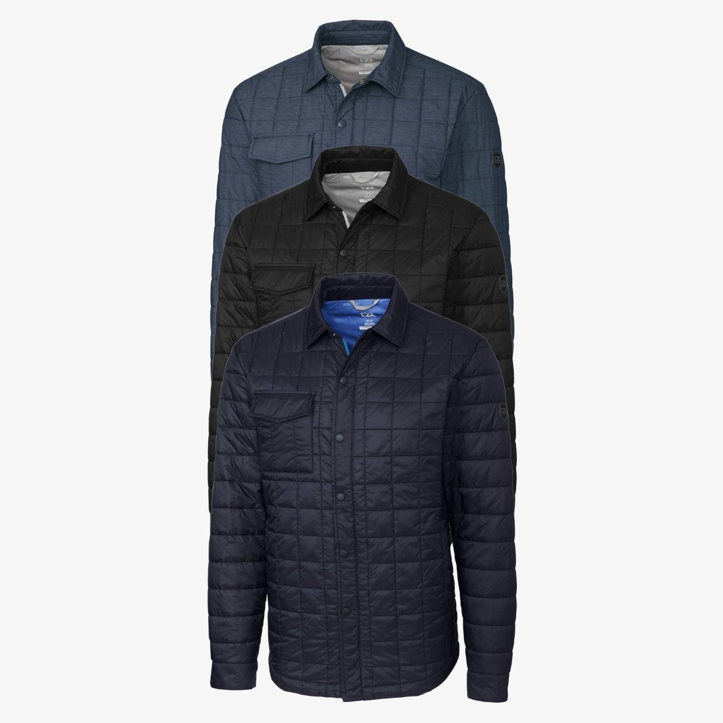 Rainier Pimaloft® Eco Insulated Quilted Shirt Jacket