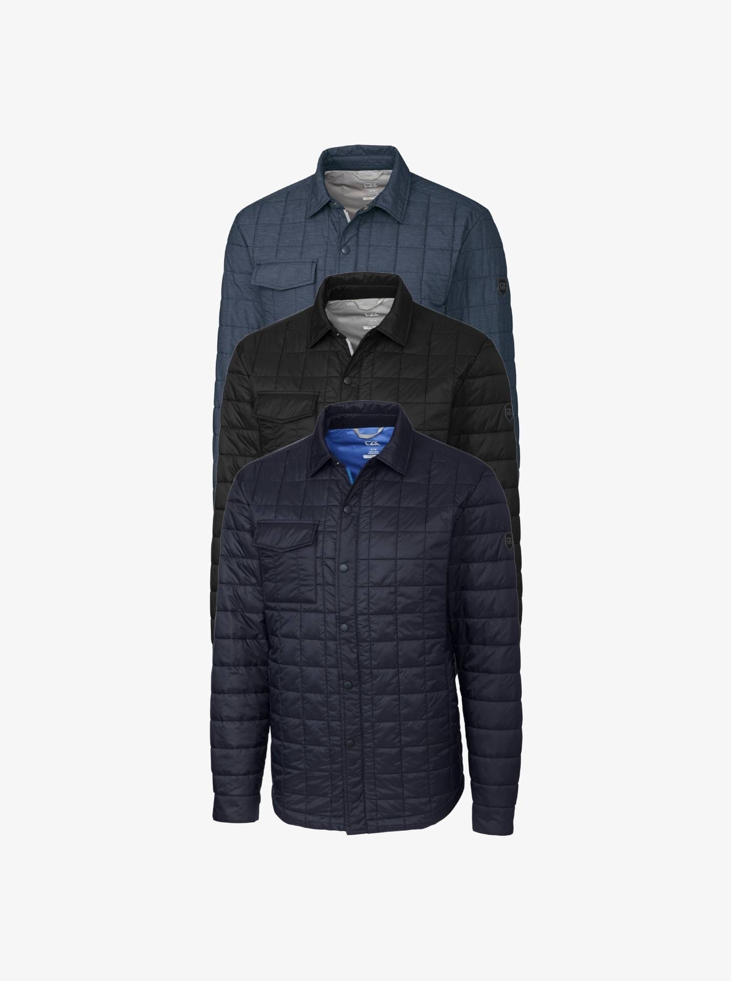 Rainier Pimaloft® Eco Insulated Quilted Shirt Jacket