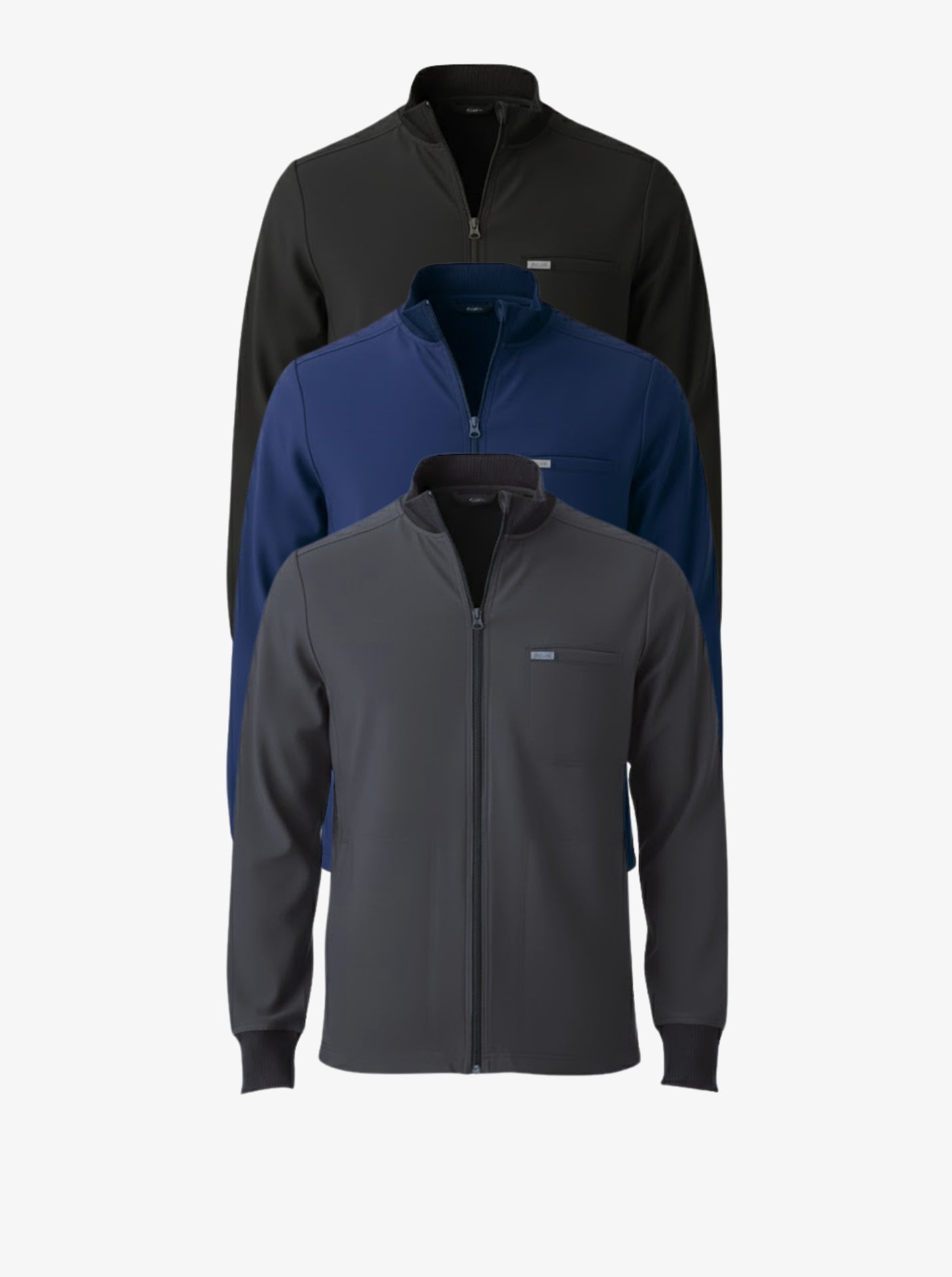 Forward Mock Neck Jacket