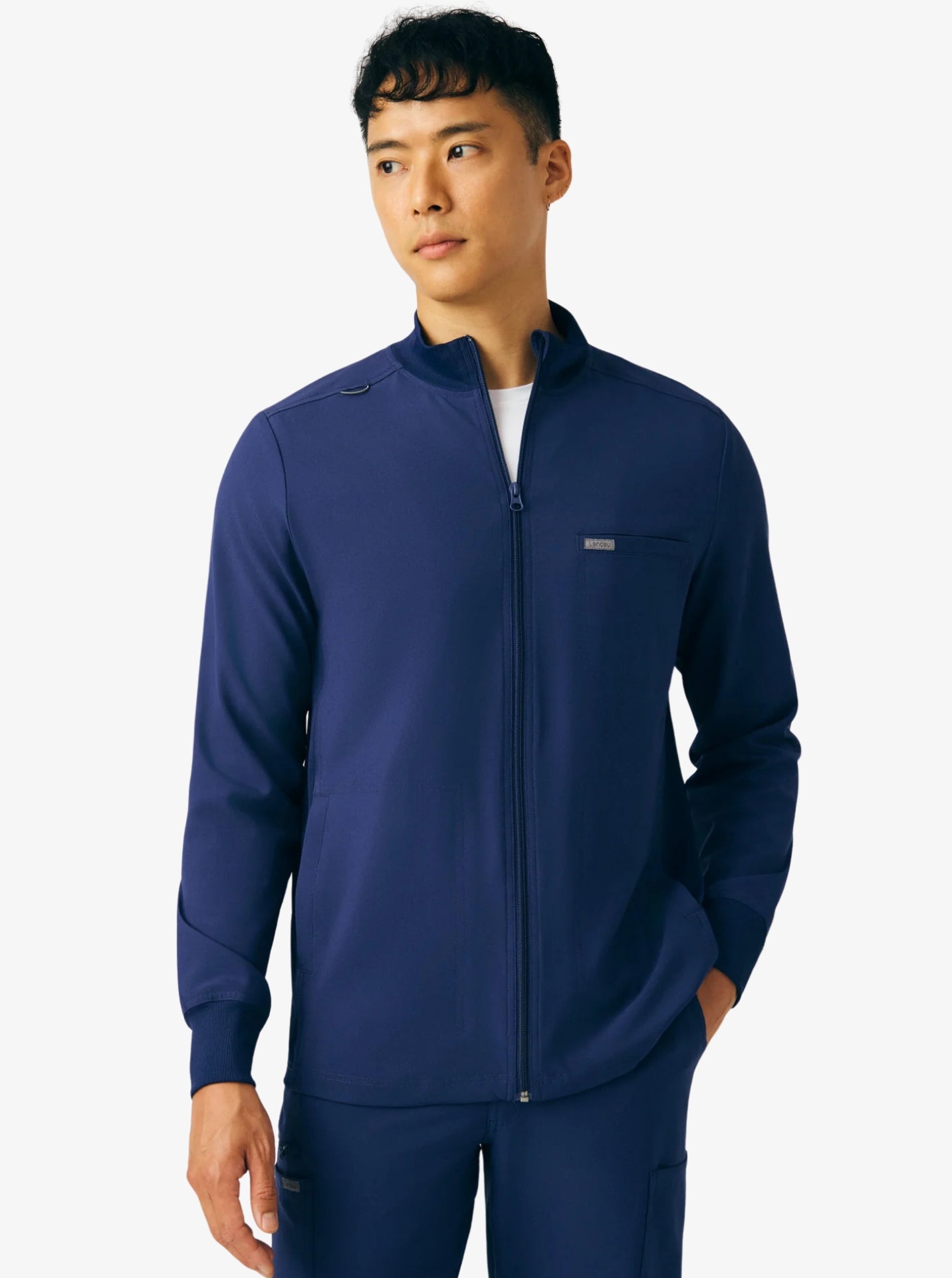 Forward Mock Neck Jacket