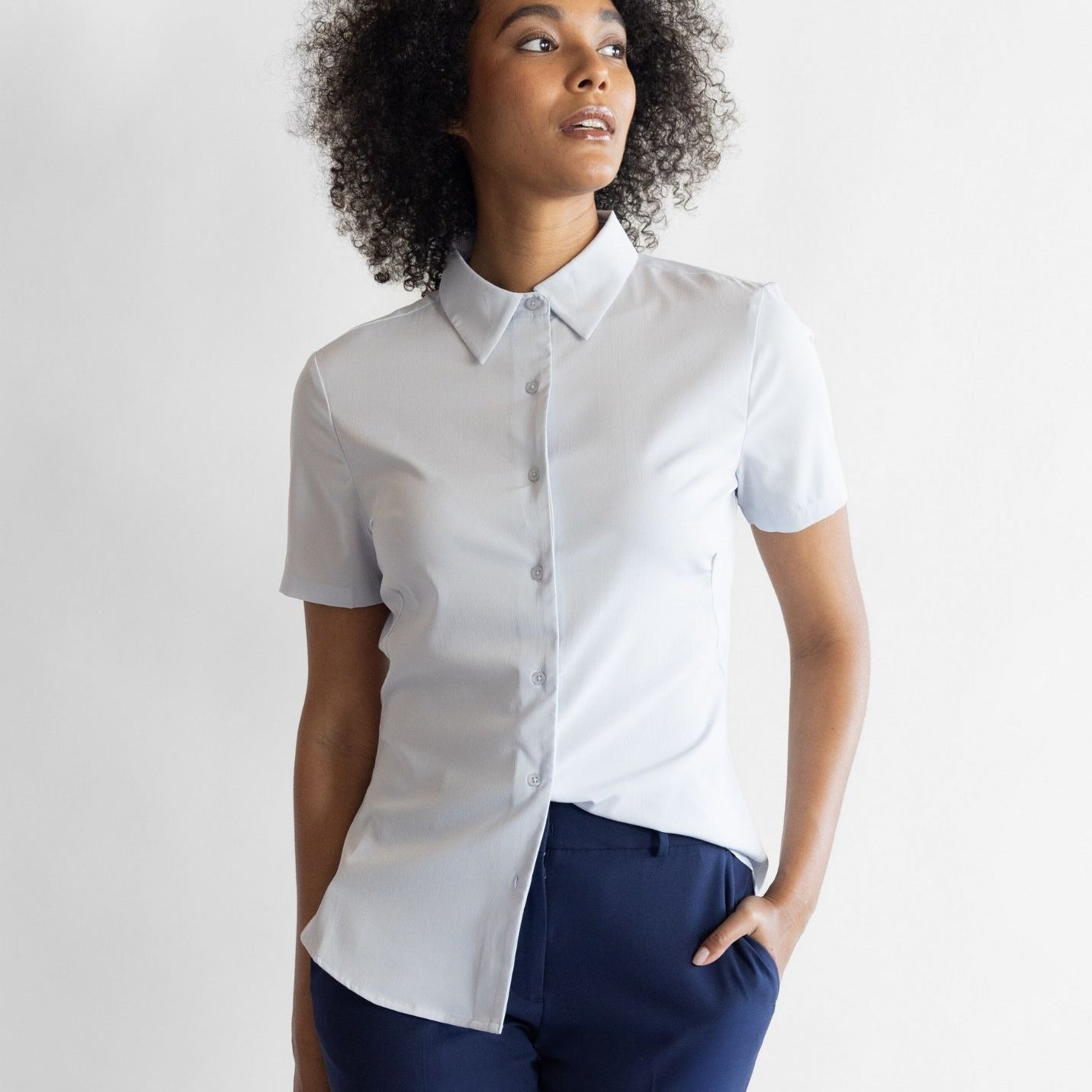 Ladies’ [re]solve SS Stretch Tailored Blouse