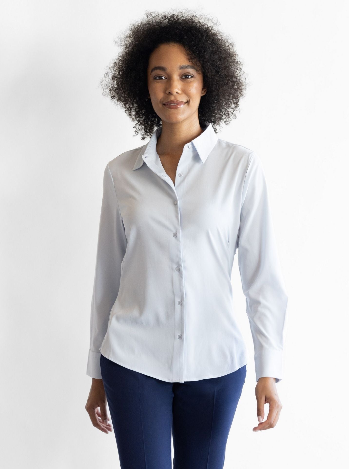 Ladies’ [re]solve Stretch Tailored Blouse (GRS)
