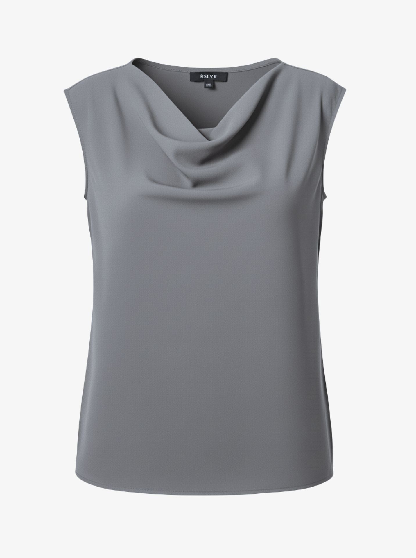 Ladies’ [re]solve Stretch Tailored Cowl  Neck Blouse
