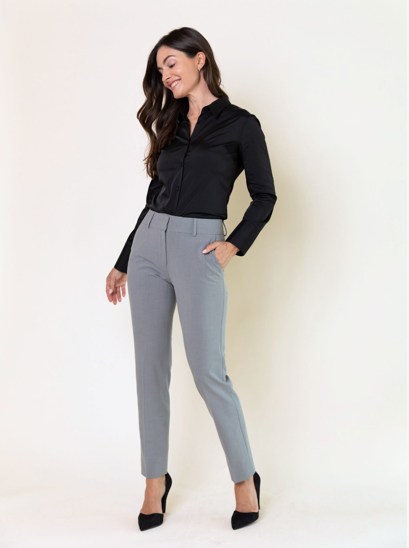 Ladies’ [re]solve Tailored Mid-Rise Pant