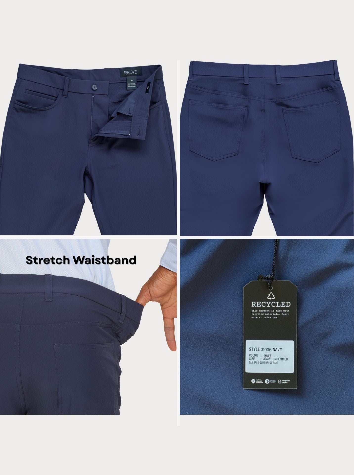 (re)solve Tech Slim-Fit 5-Pocket Pant