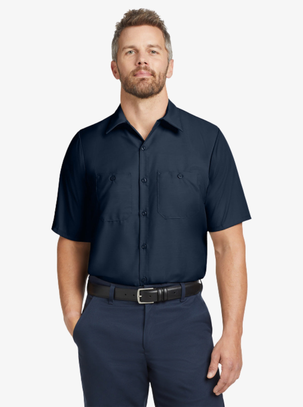 Short-Sleeve Industrial Work Shirt