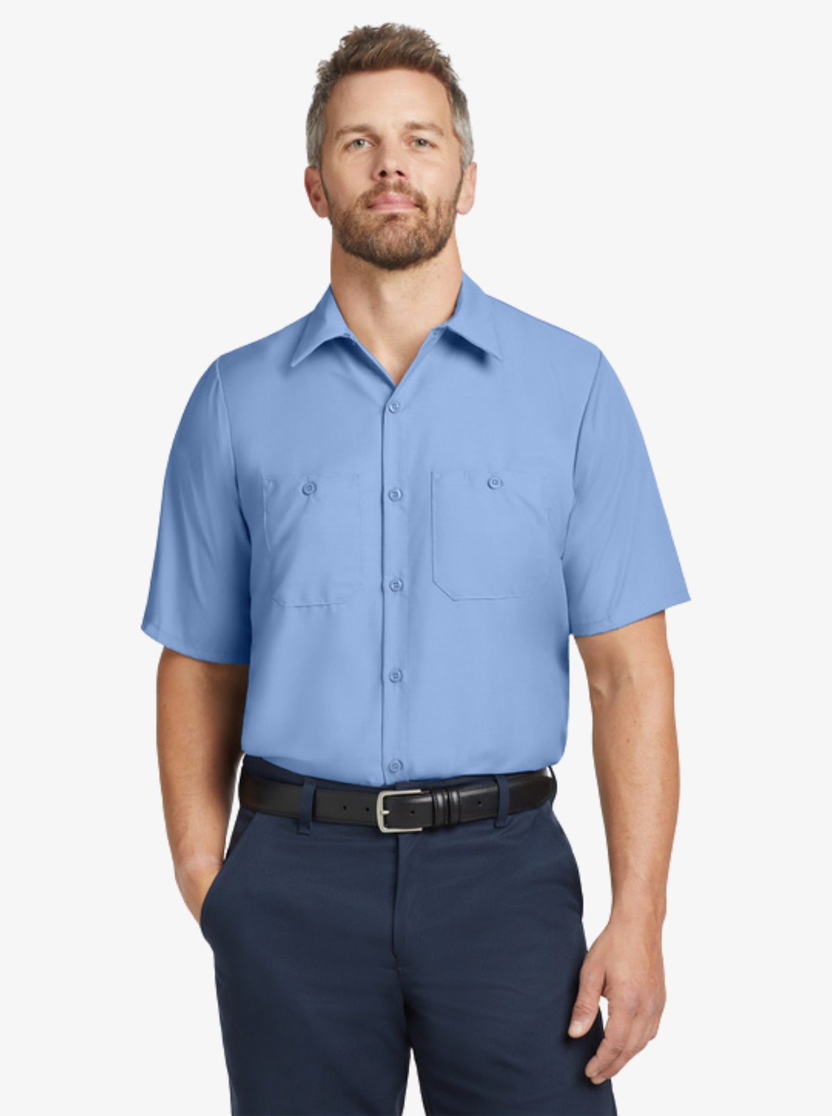 Short-Sleeve Industrial Work Shirt