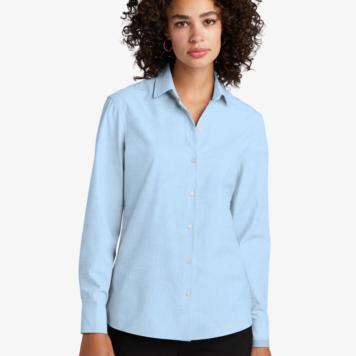 Ladies' Long Sleeve Stretch Woven Shirt
