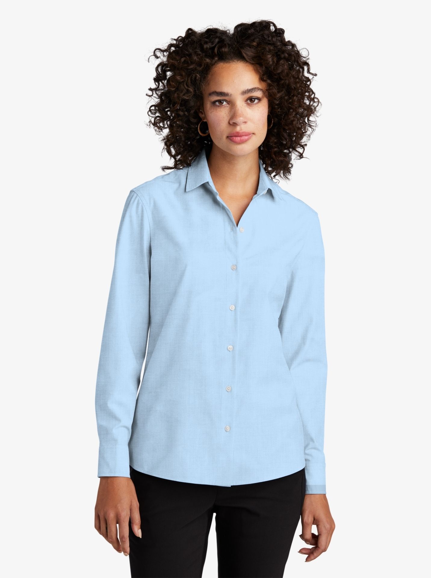 Ladies' Long Sleeve Stretch Woven Shirt