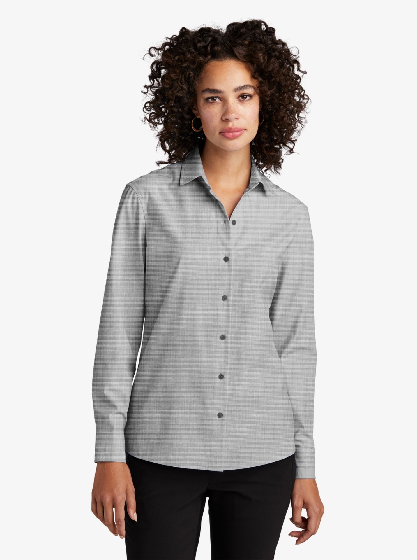 Ladies' Long Sleeve Stretch Woven Shirt