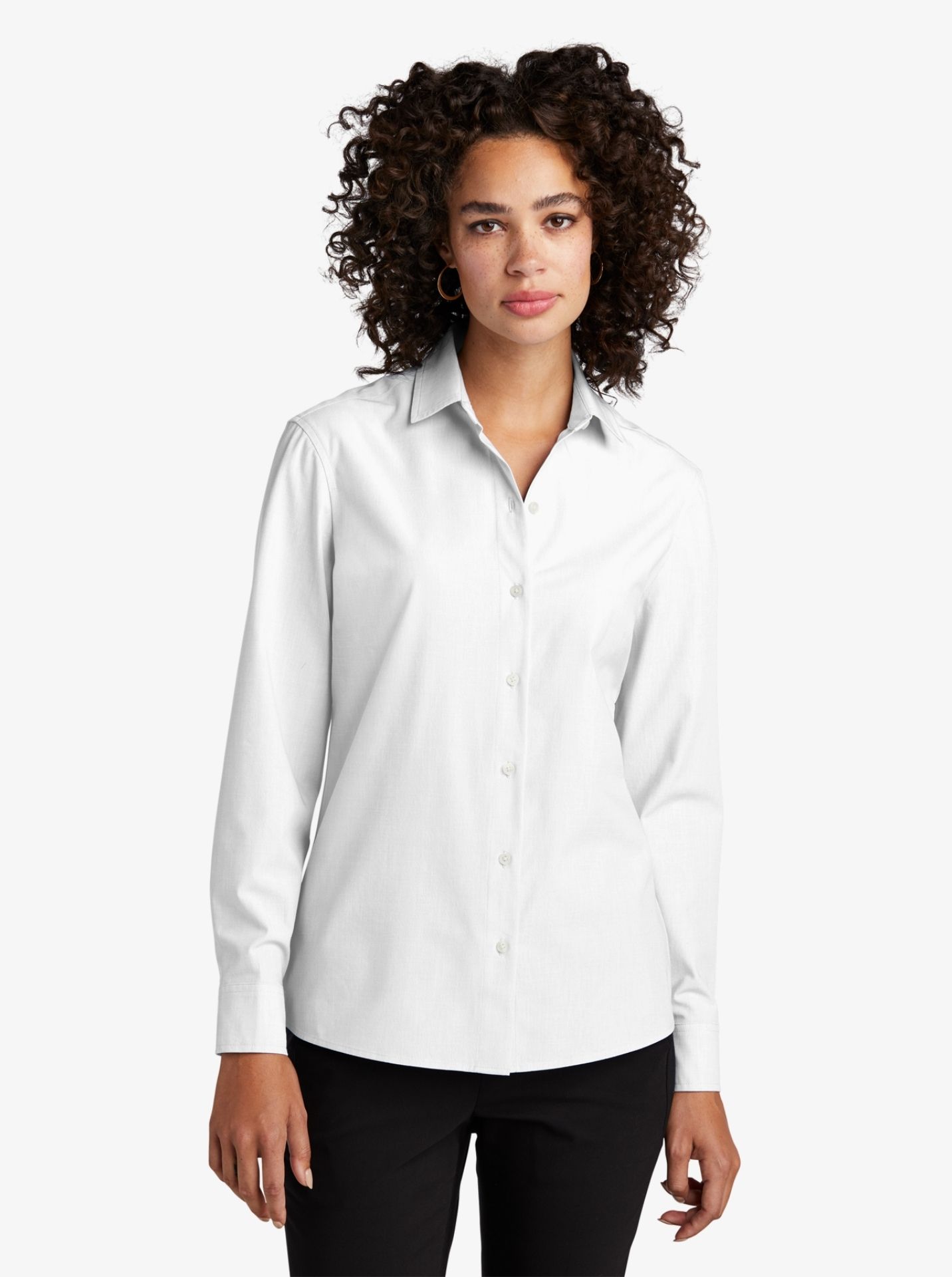 Ladies' Long Sleeve Stretch Woven Shirt