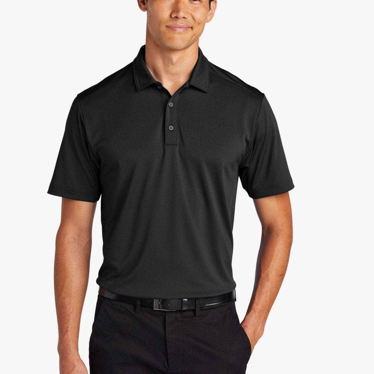 C-FREE™ Performance Jersey-Knit Polo