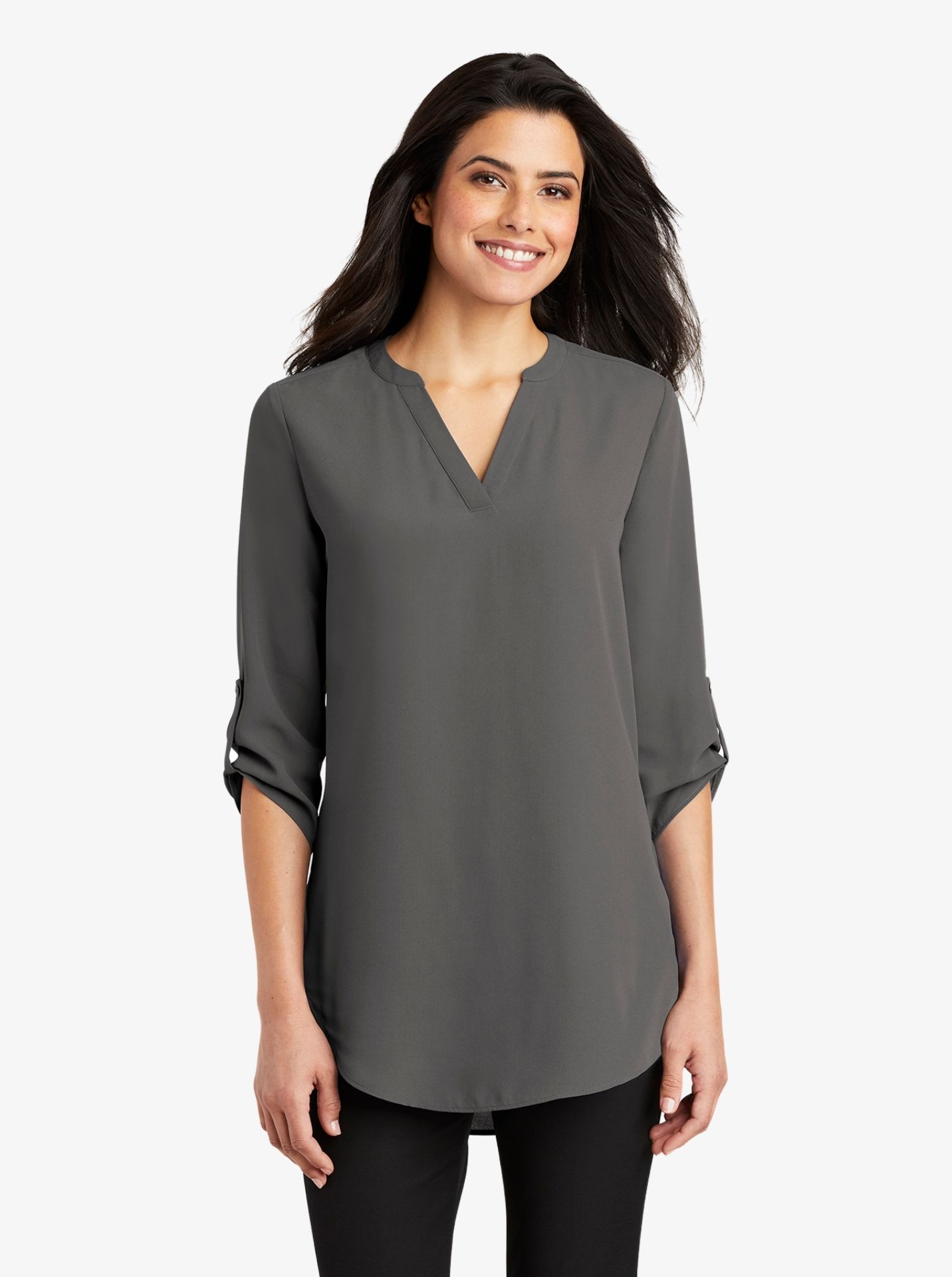 Ladies' 3/4 Sleeve Tunic Blouse