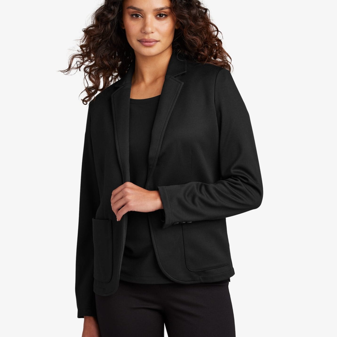 Ladies’ Relaxed Knit Blazer