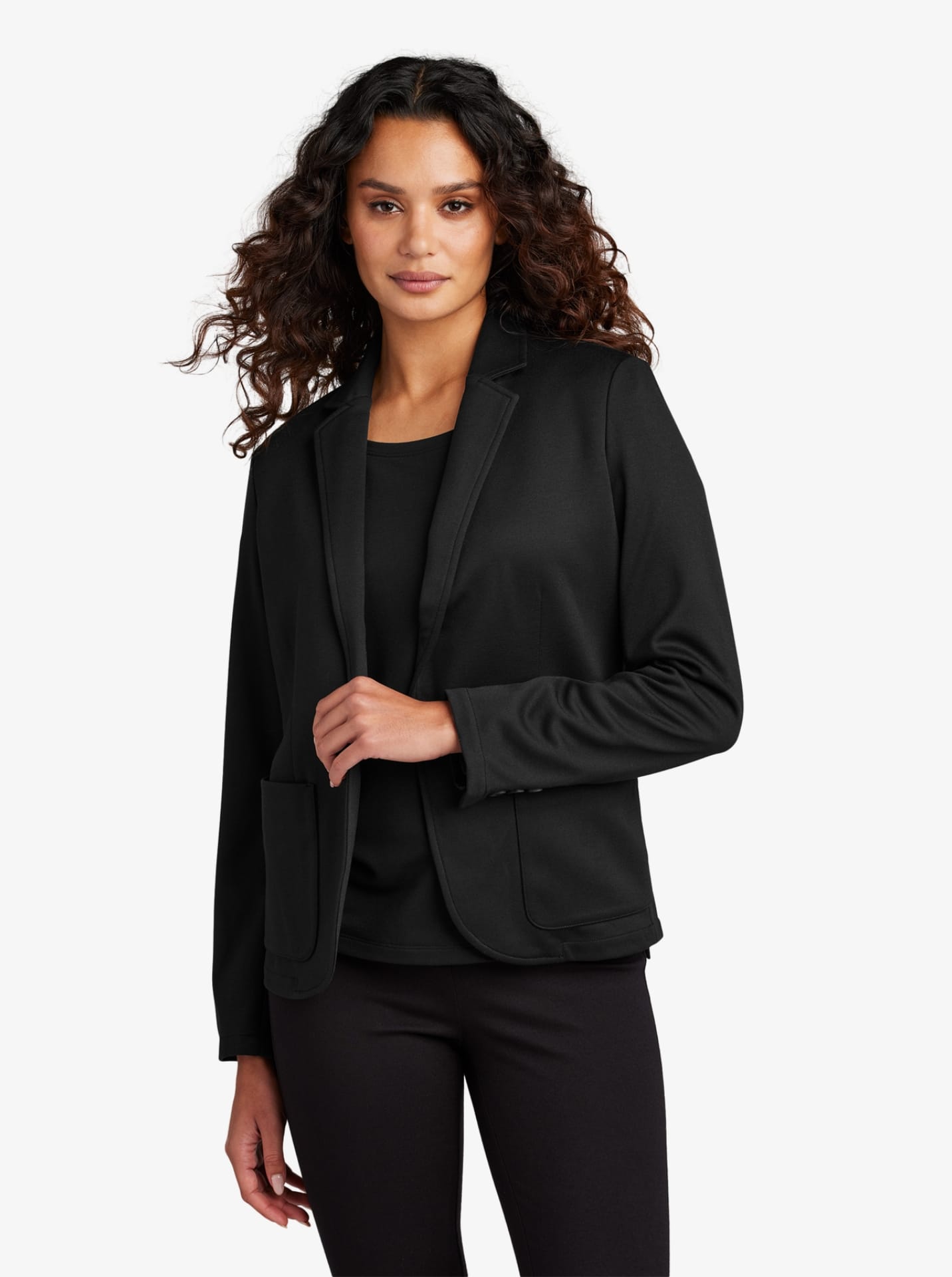 Ladies’ Relaxed Knit Blazer