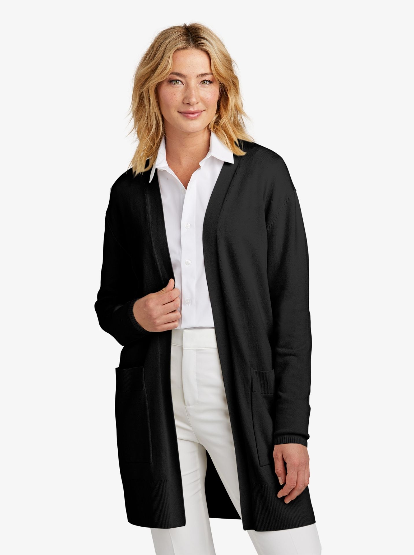 Ladies' Long Cardigan Sweater