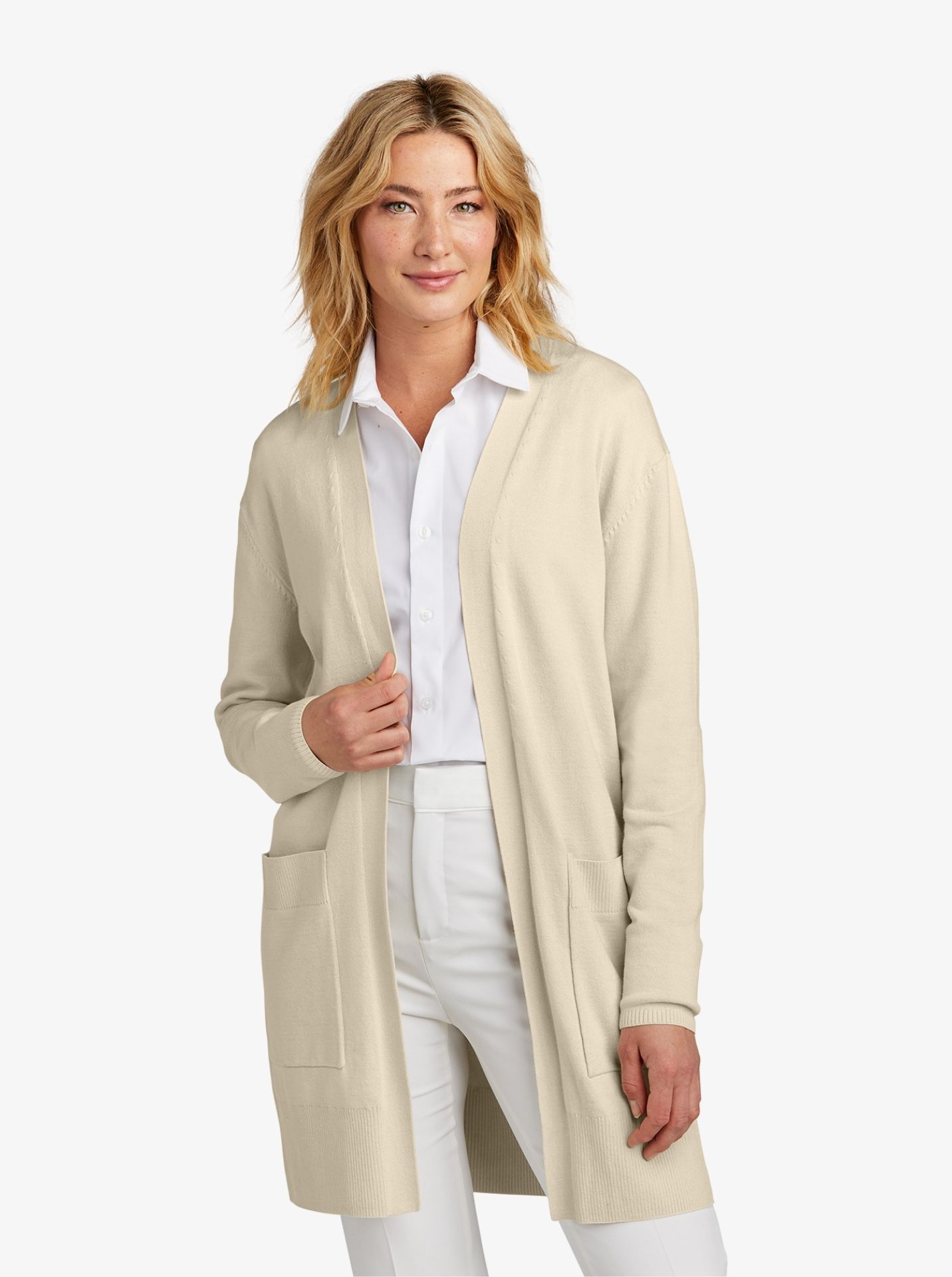 Ladies' Long Cardigan Sweater