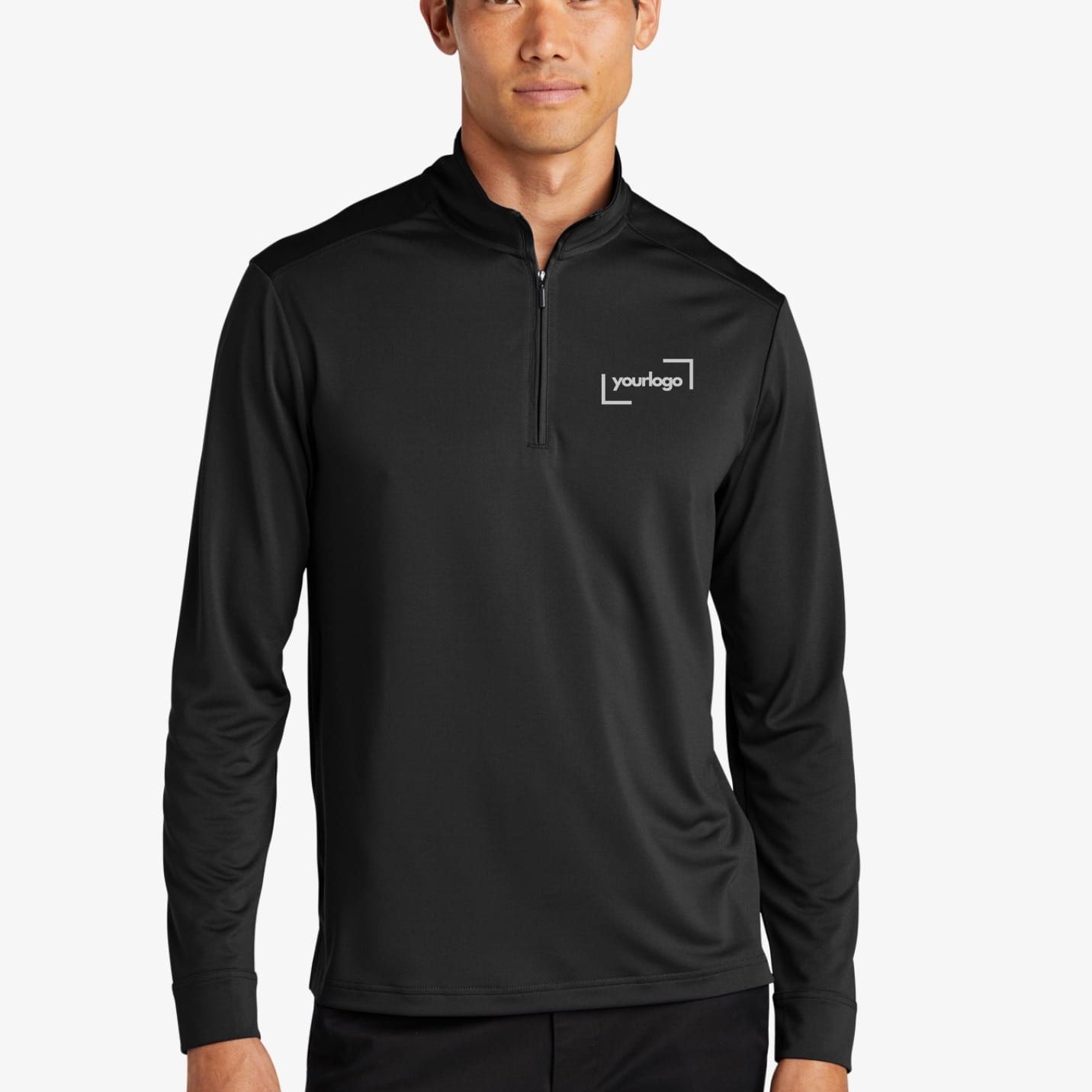 C-FREE™ Performance Jersey-nit 1/4 Zip Coverup