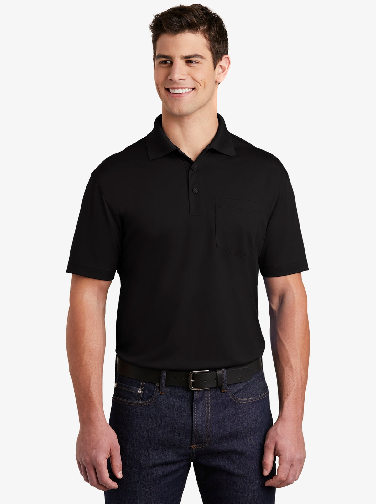 Micropique Performance Polo W/ Pocket