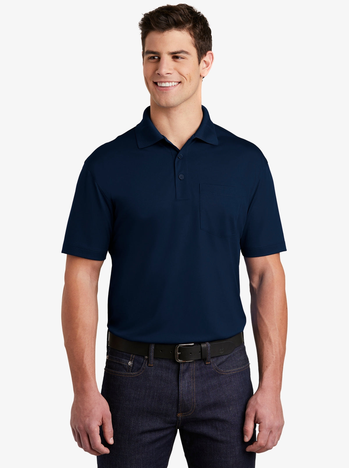 Micropique Performance Polo W/ Pocket