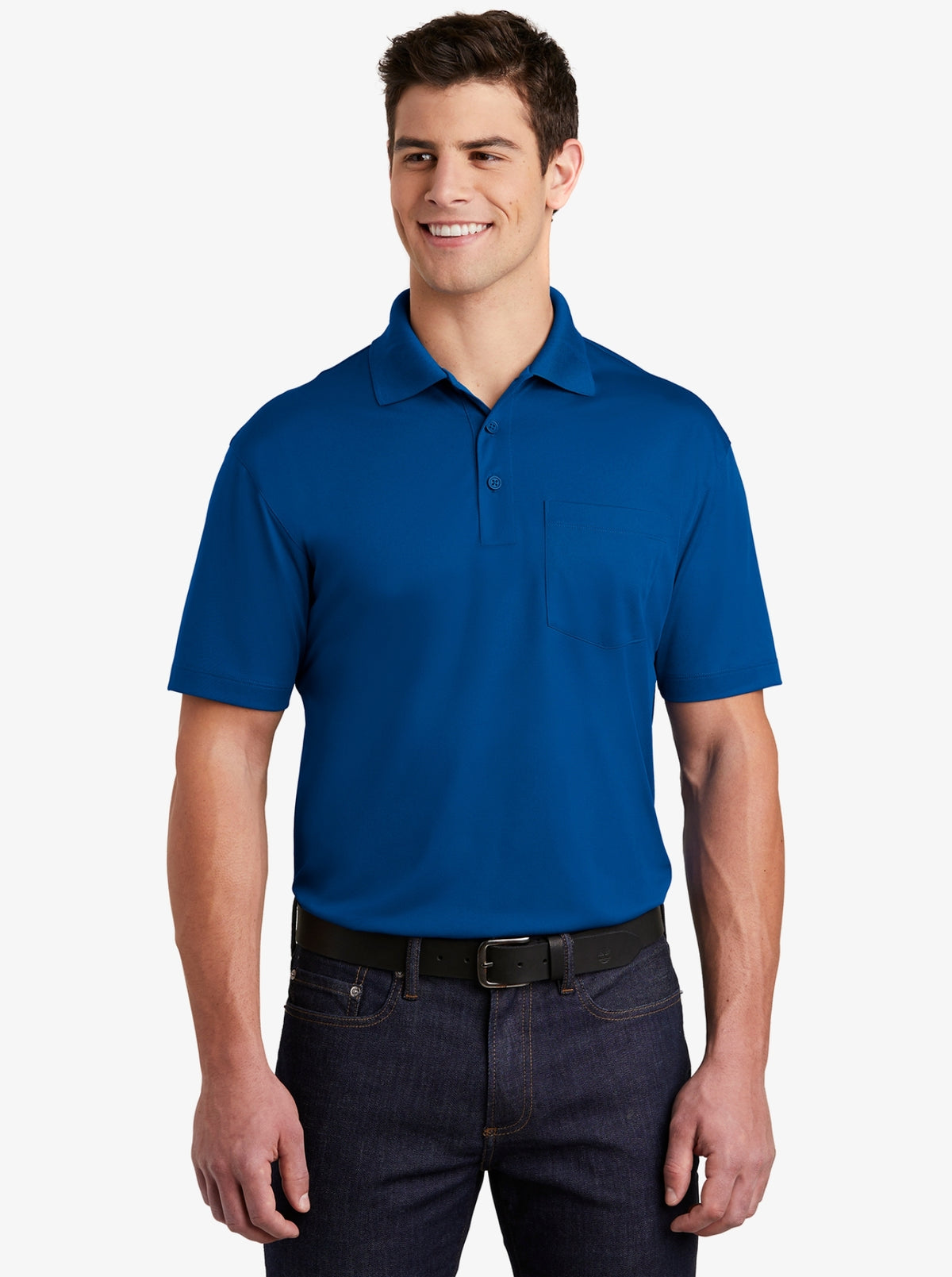 Micropique Performance Polo W/ Pocket