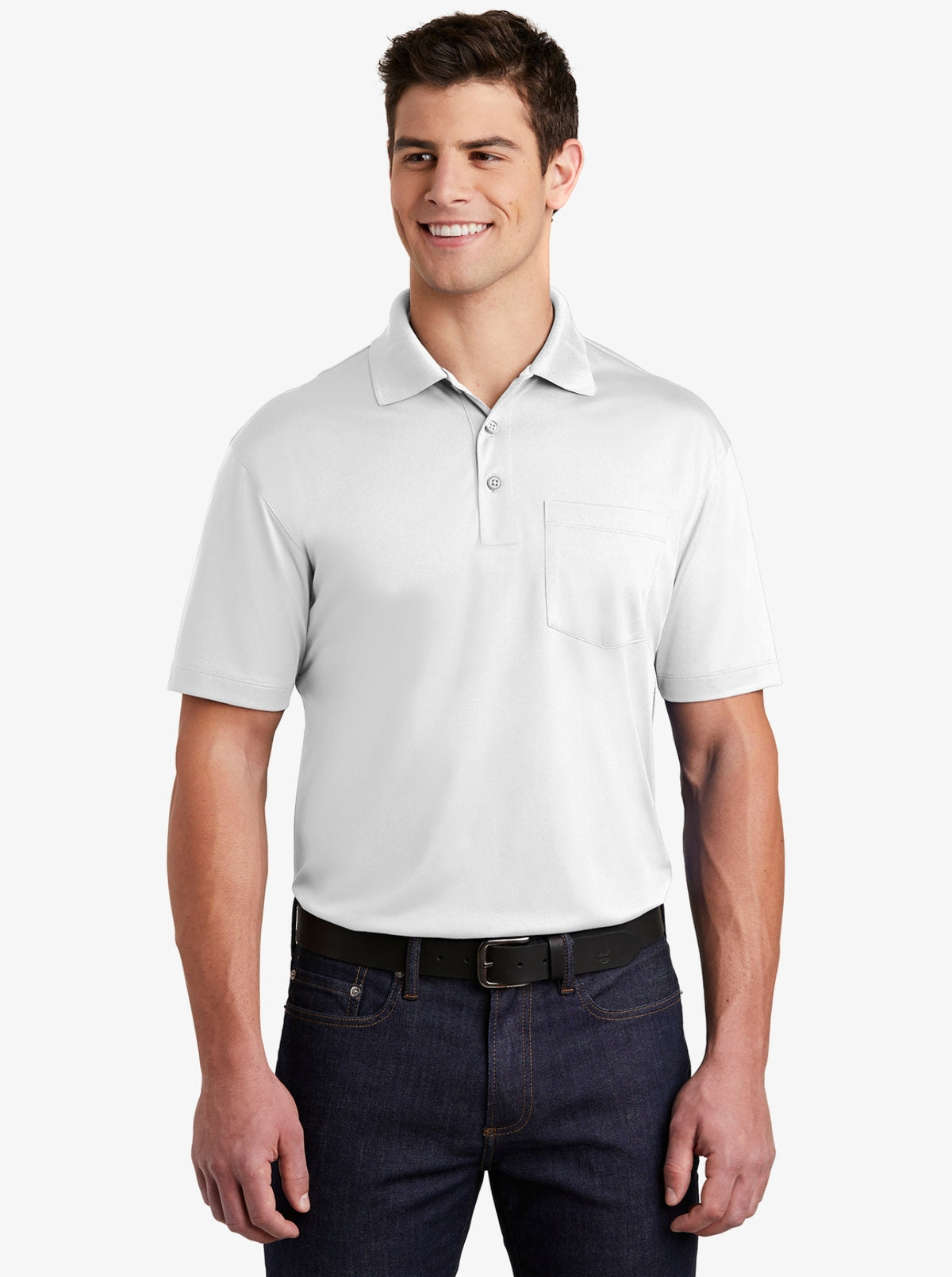 Micropique Performance Polo W/ Pocket