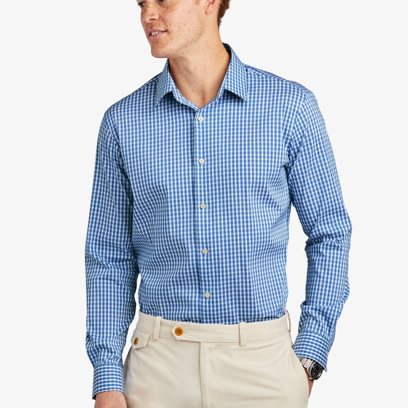 Brooks Brothers® Tech Stretch Patterned Shirt