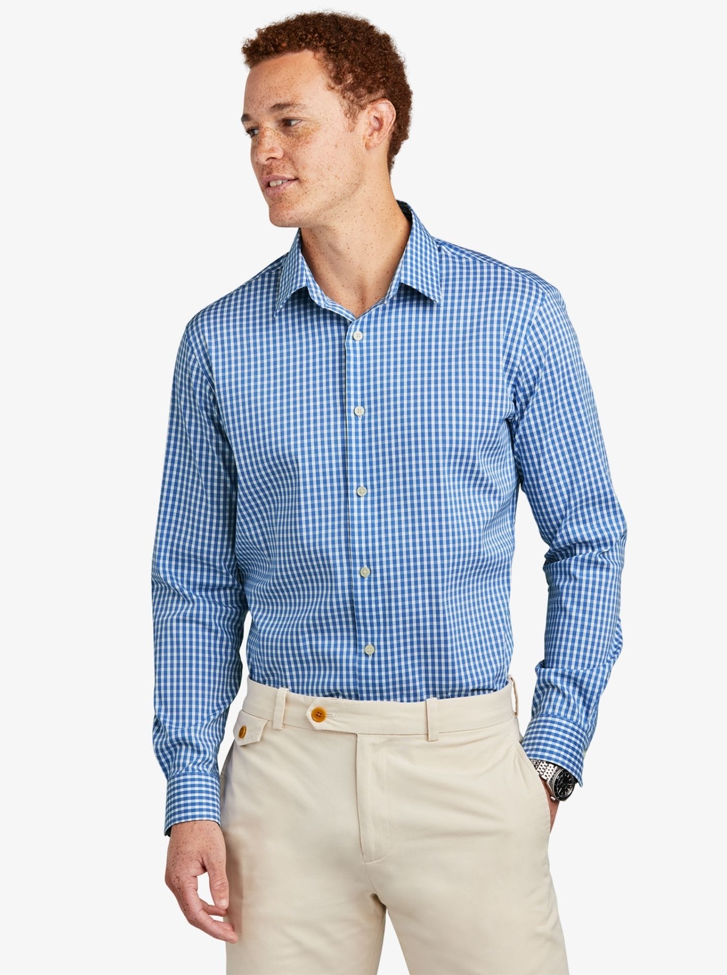 Brooks Brothers® Tech Stretch Patterned Shirt