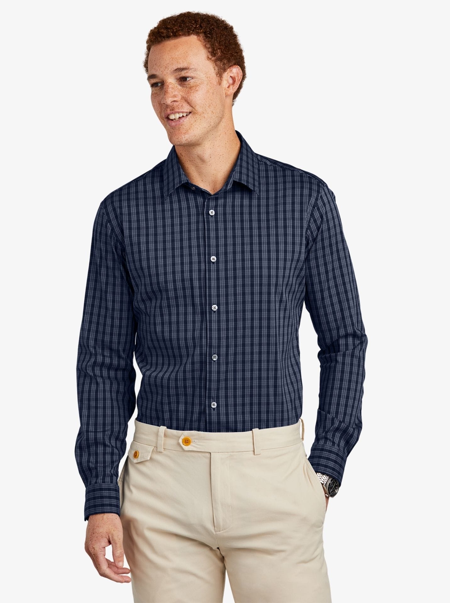 Brooks Brothers® Tech Stretch Patterned Shirt
