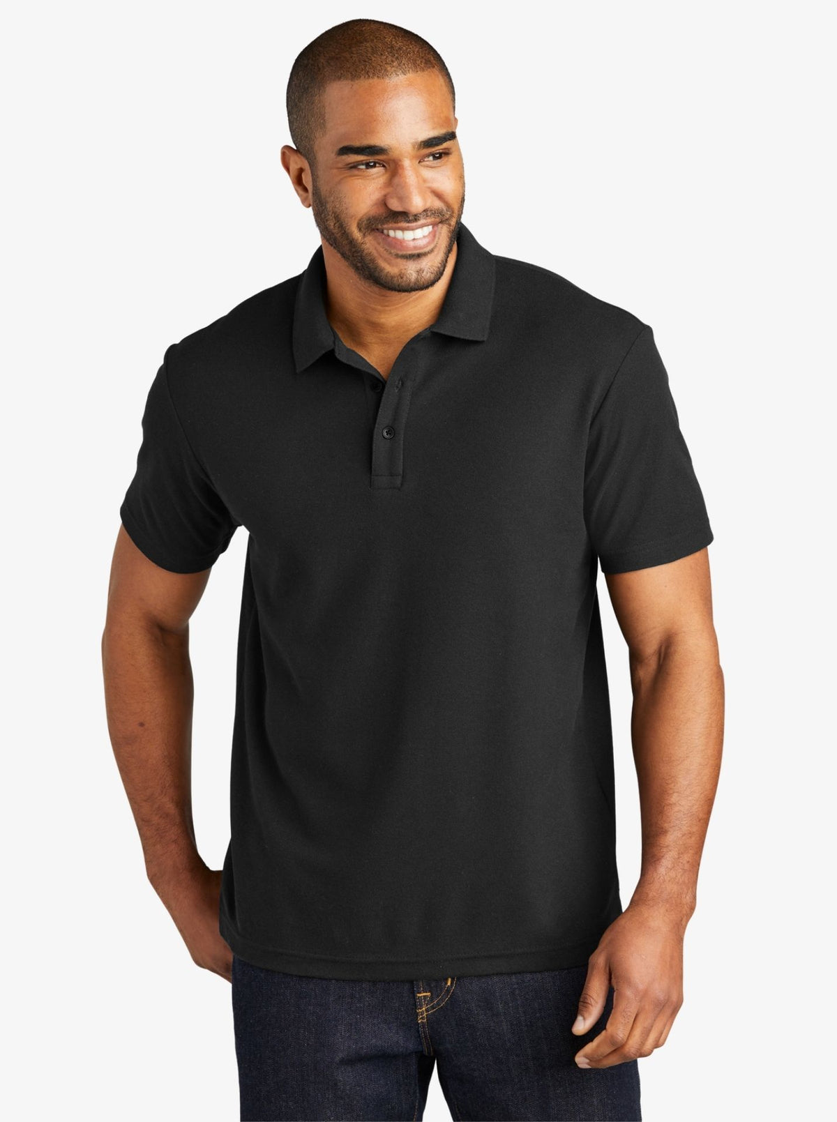 C-FREE™ Cotton Blend Pique Polo