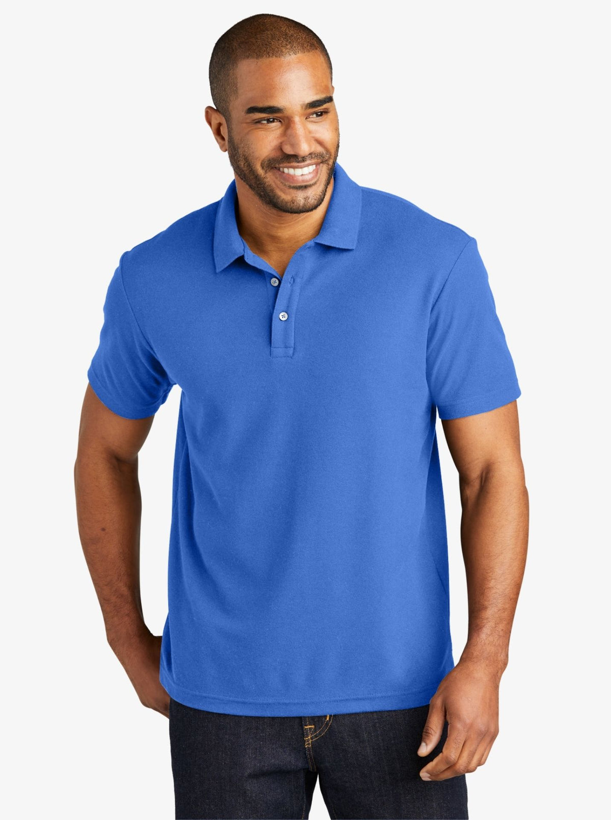 C-FREE™ Cotton Blend Pique Polo