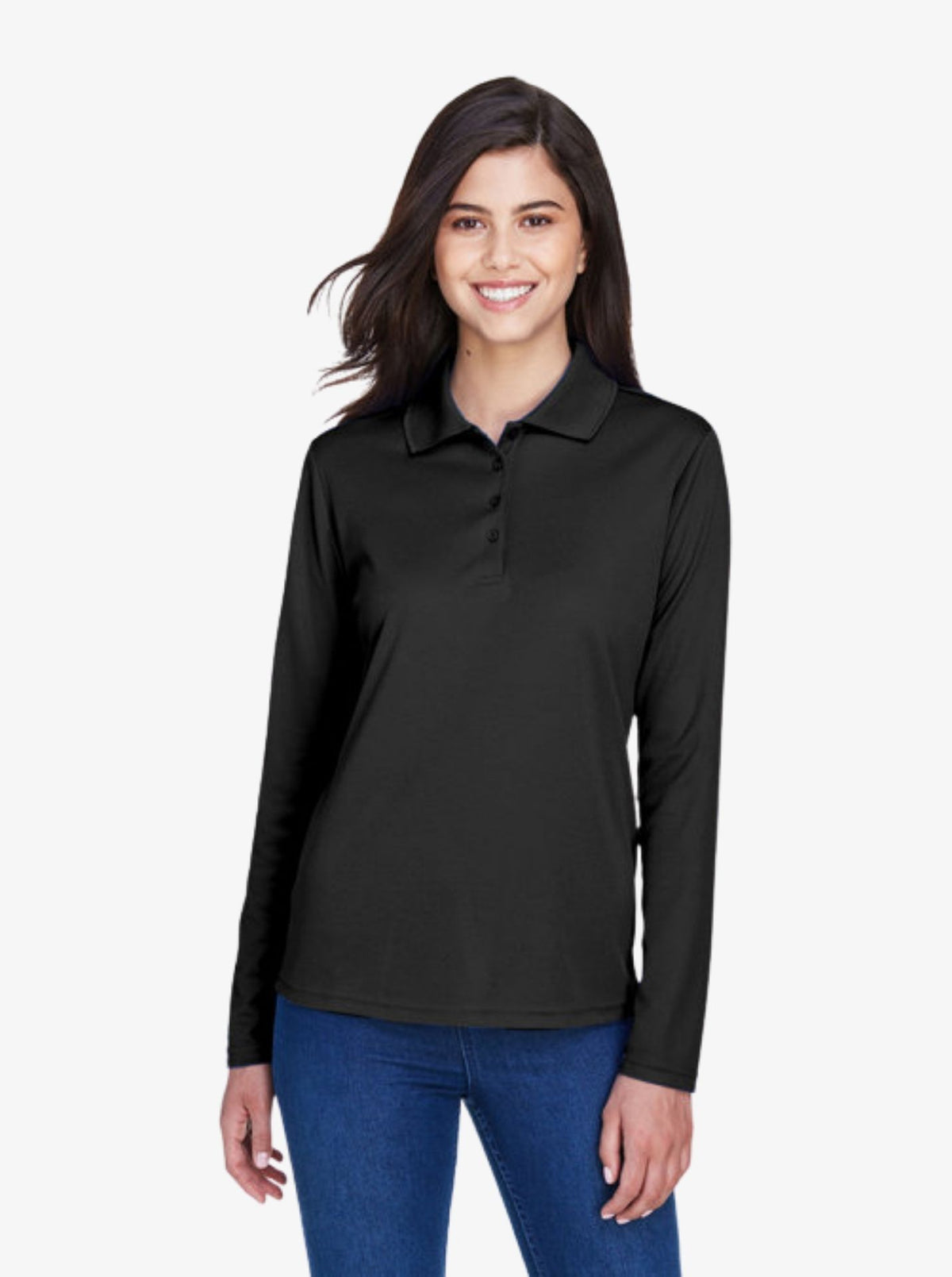 Ladies’  Long Sleeve Micropique Polo