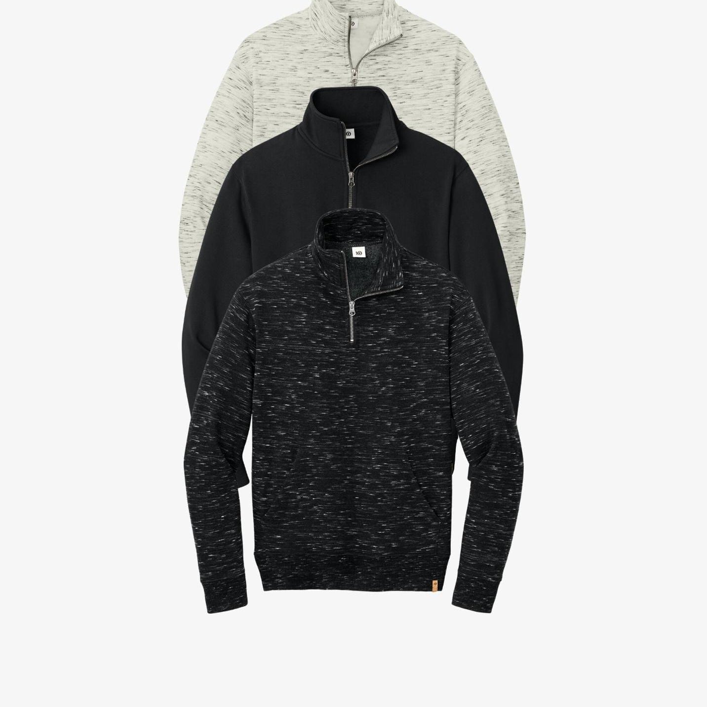 Ladies’ Space Dye Fleece 1/4-Zip