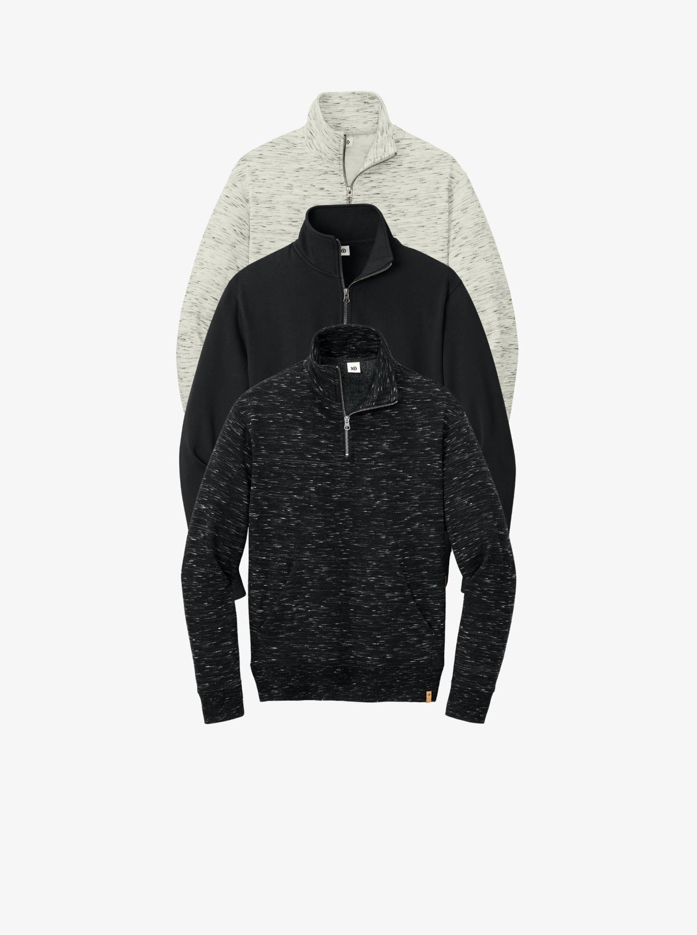 Ladies’ Space Dye Fleece 1/4-Zip