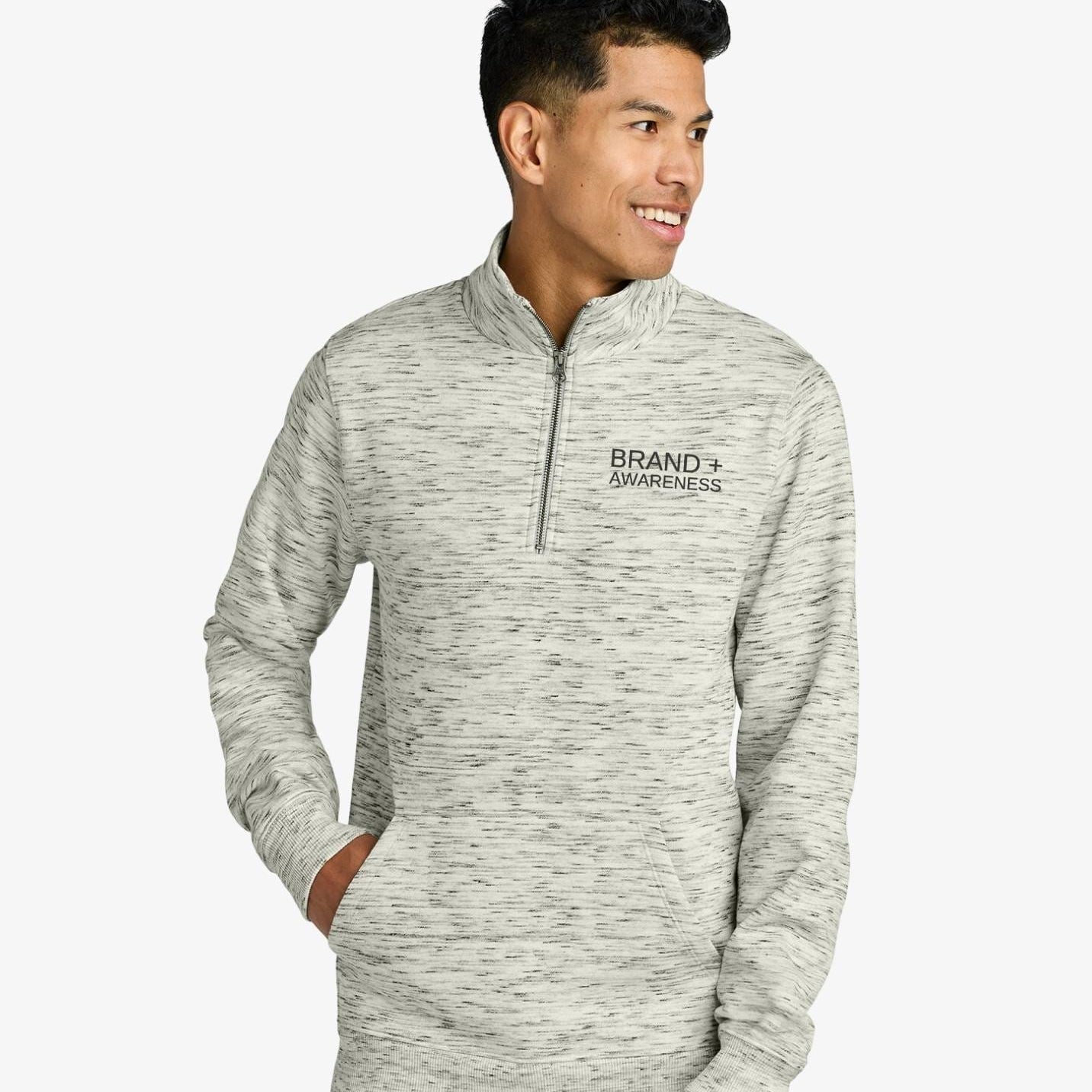 Space Dye Fleece 1/4-Zip